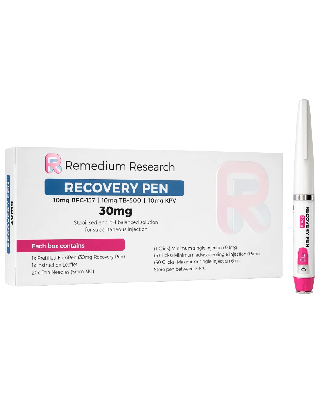 Remedium Research Recovery Pen Remedium Research Recovery Pen